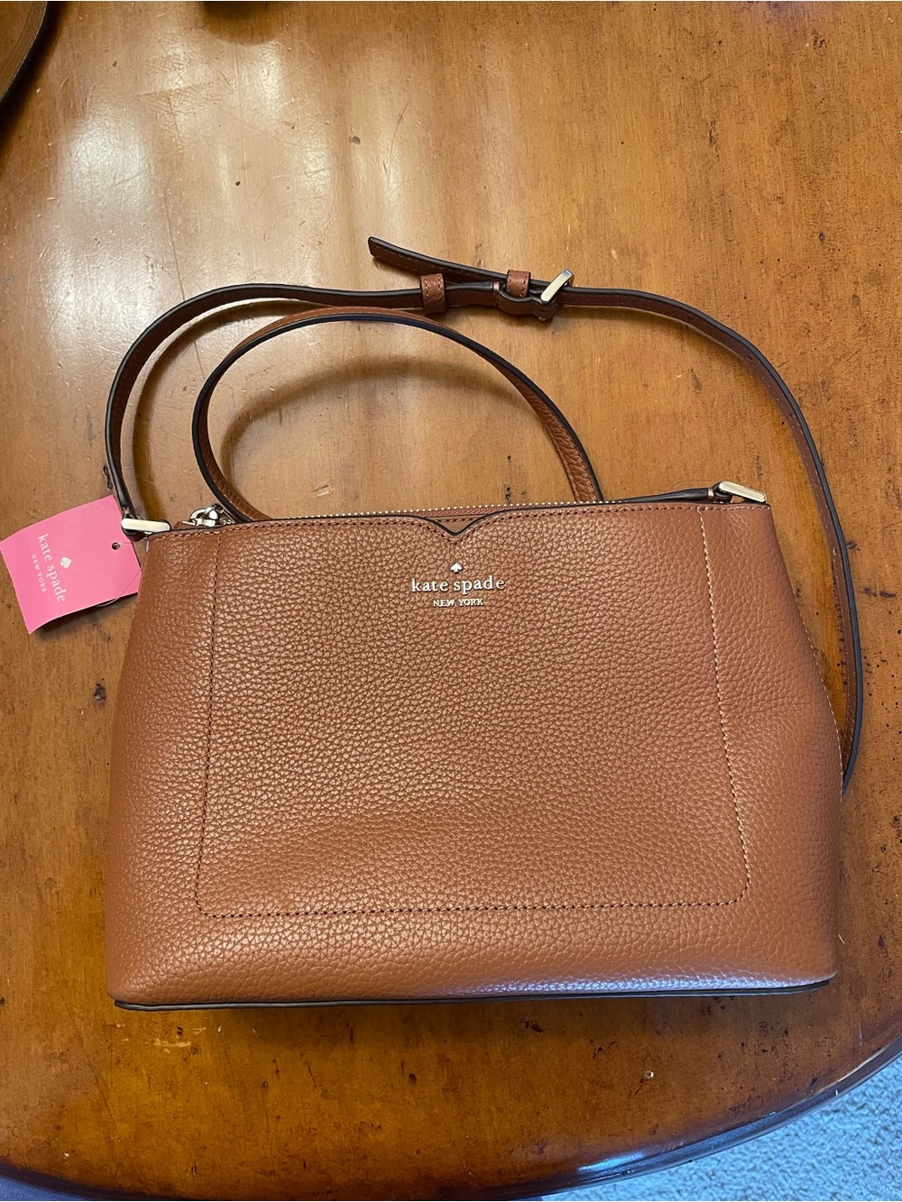 kate spade Brown Leather Crossbody Bag